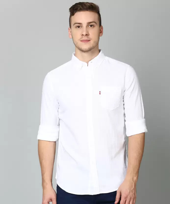 Pack of 4 Men Solid Shirts